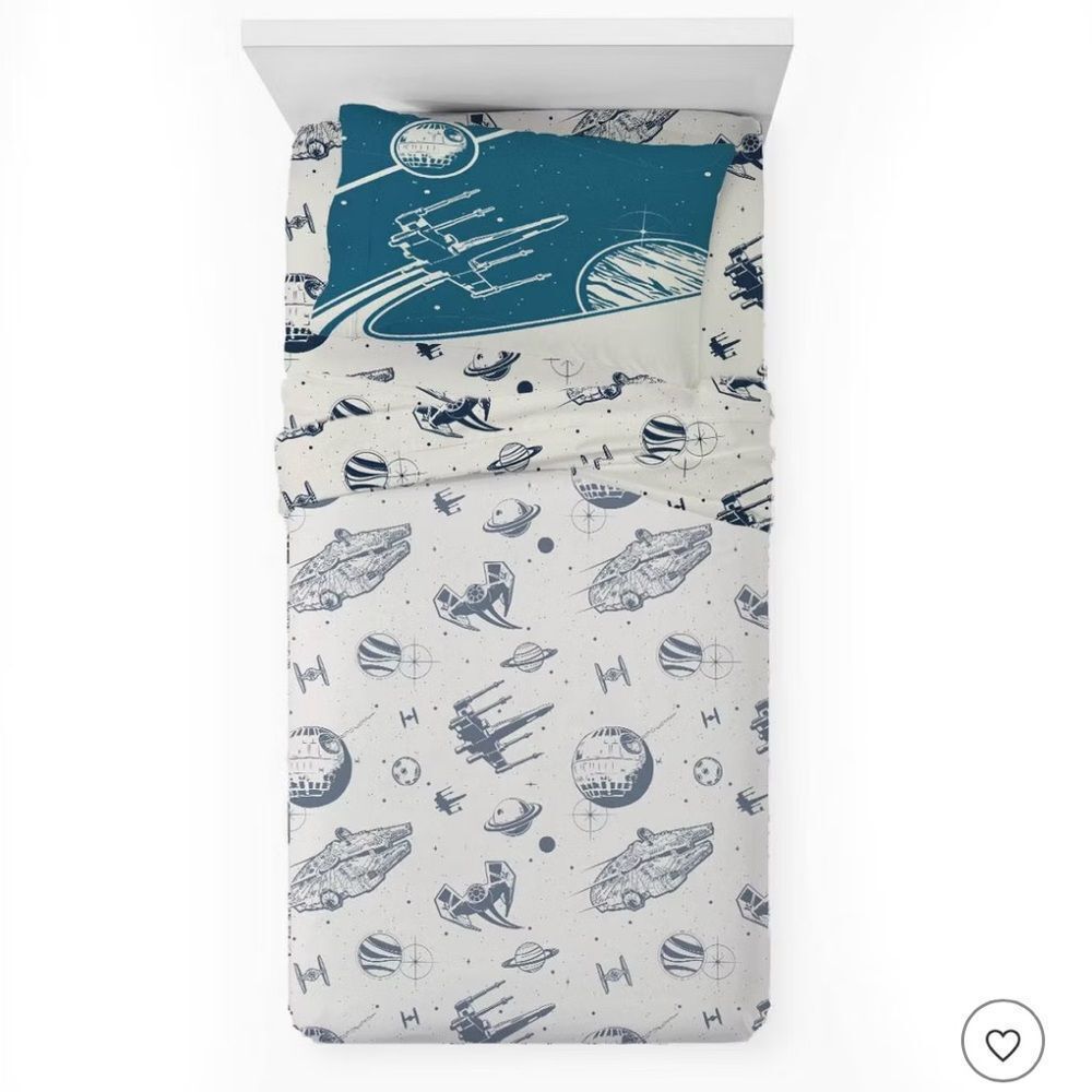 Star Wars Themed Twin Sheet Set